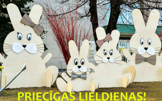 Priecīgas Lieldienas!