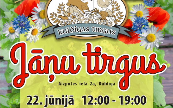 Aicinām uz Jāņu dienas tirgu