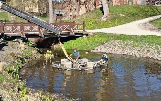 Pilsētā ūdens čalošana atsākusies visās trīs strūklakās