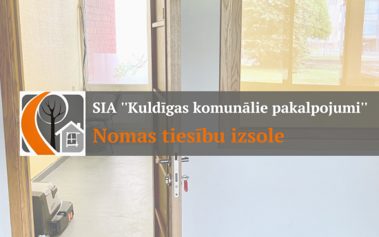 Nomas tiesību izsole Pilsētas laukumā 4, Kuldīgā 