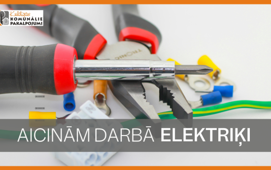 Aicina darbā elektriķi