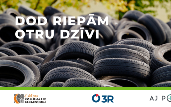 Aicina bez maksas nodot riepas