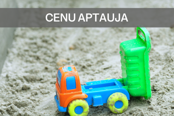 Cenu aptauja par smilts piegādi pagalma labiekārtošanas darbiem Vakara ielā 6, Kuldīgā