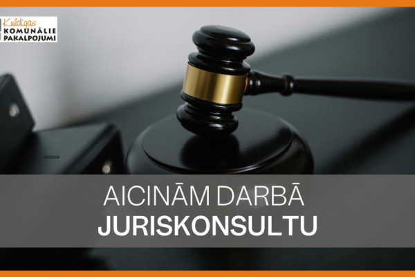 Aicina darbā juriskonsultu