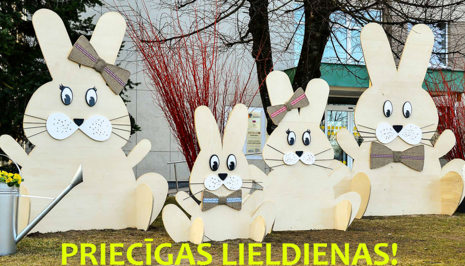 Priecīgas Lieldienas!