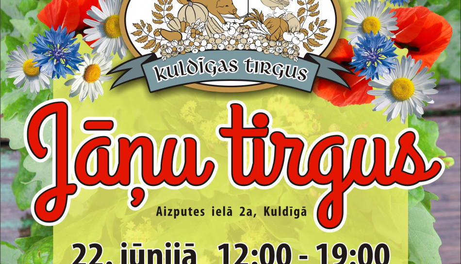 Aicinām uz Jāņu dienas tirgu