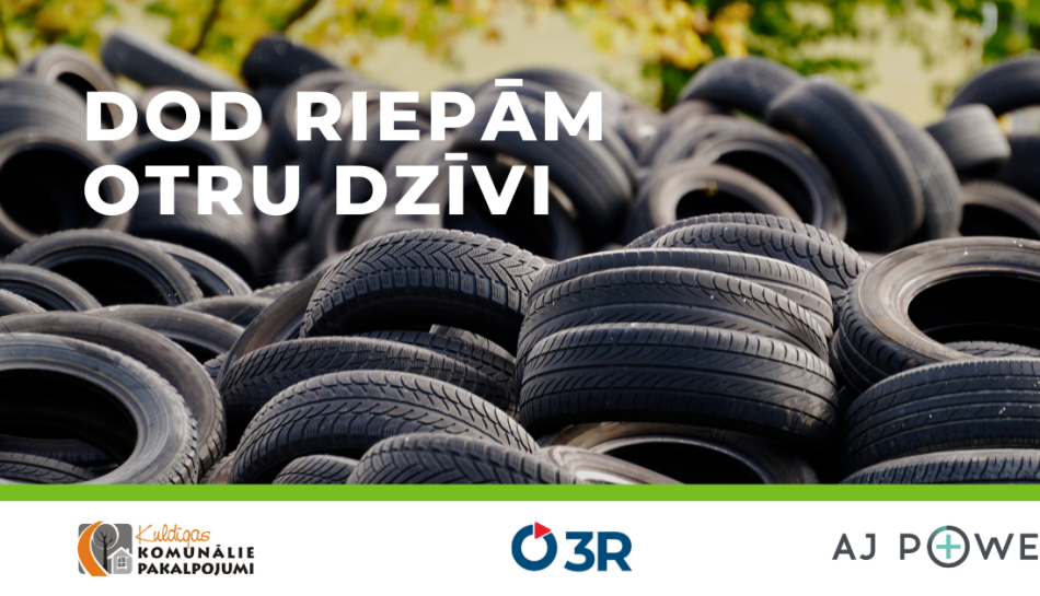 Aicina bez maksas nodot riepas